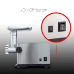 Masina tocat carne Zilan ZLN-2409, 1800 W, functie revers, tava aluminiu, accesorii carnati - imagine 4