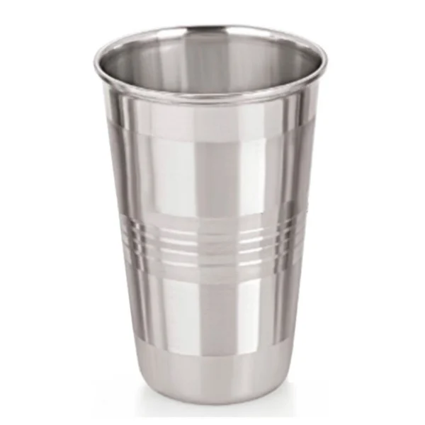 Pahar din inox Grunberg IPI12, 450 ml, 8 x 12 cm