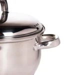 Set cratite inox Grunberg GR1512, 12 piese, capace inox - imagine 2