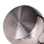 Set cratite inox Grunberg GR1512, 12 piese, capace inox - imagine 9