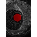 Tigaie antiaderenta cu senzor Goldmann GM-1006-26 GREY, 26x4.5cm, invelis titan, inclusiv inductie - imagine 6