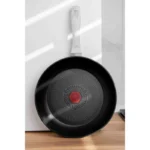 Tigaie antiaderenta cu senzor Goldmann GM-1006-26 GREY, 26x4.5cm, invelis titan, inclusiv inductie - imagine 2