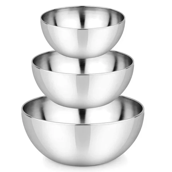 Set 3 boluri din inox pentru salata Grunberg IGR6230