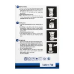 Cafetiera espresso pentru aragaz Floria ZLN2492, aluminiu, 6 cesti, 300 ml, argintiu - imagine 6