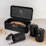 Cutie de paine si 3 recipiente Black Rose Collection Berlinger Haus BH-6753