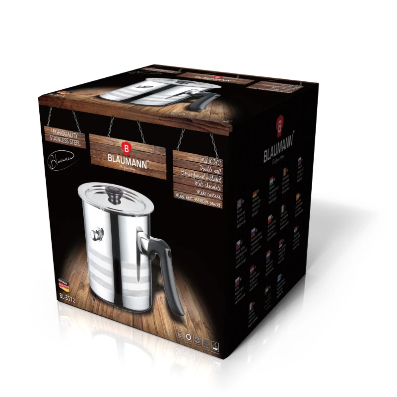 Oala inox pentru lapte Blaumann BL-3512